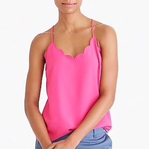 Jcrew Factory Scalloped Tank Top